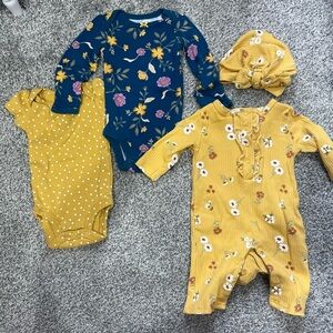 Baby girl clothes set